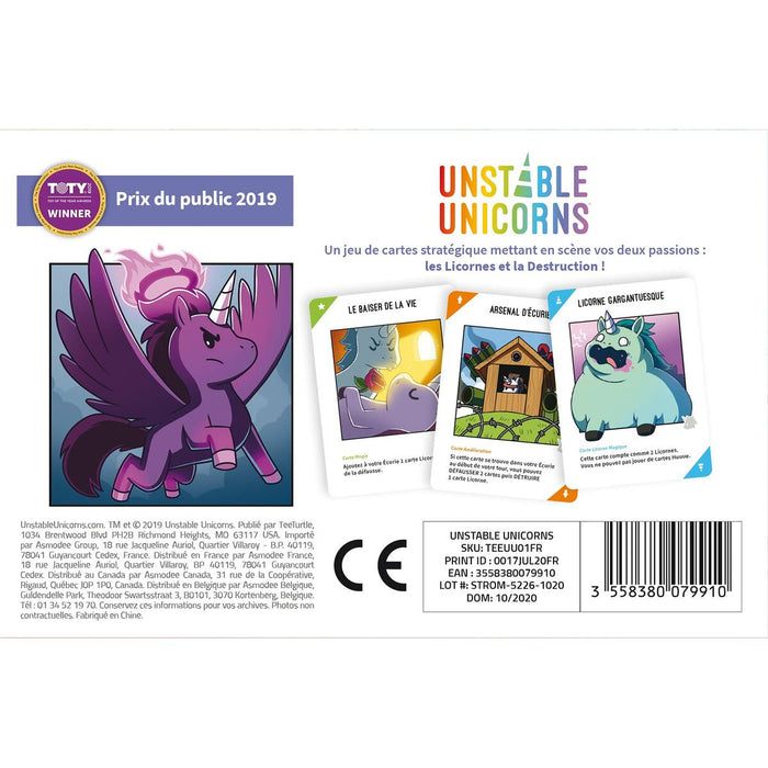 Brætspil Asmodee Unstable Unicorns (FR)