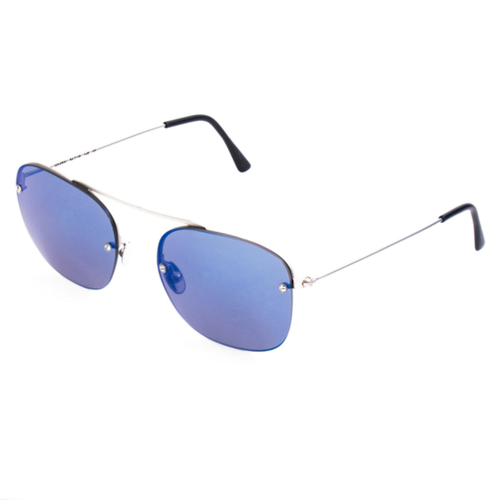 Solbriller LGR MAASAI-SILVER-00 Blå Sølvfarvet (ø 54 mm)