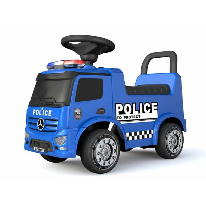 Gå Vogne Injusa Mercedes Police Blå