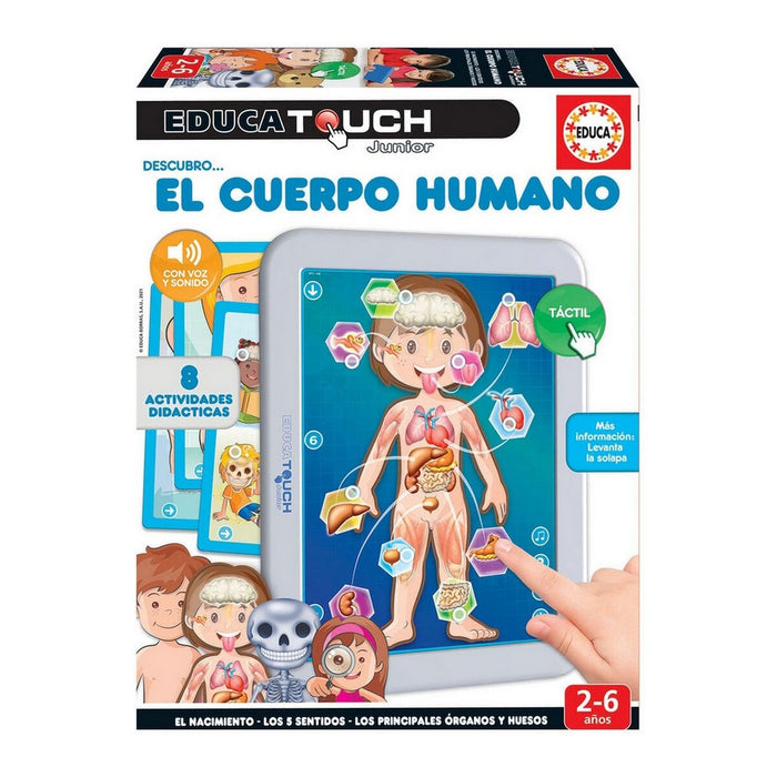 Interaktiv Tablet til Børn Educa Educa Touch Junior: El Cuerpo Humano