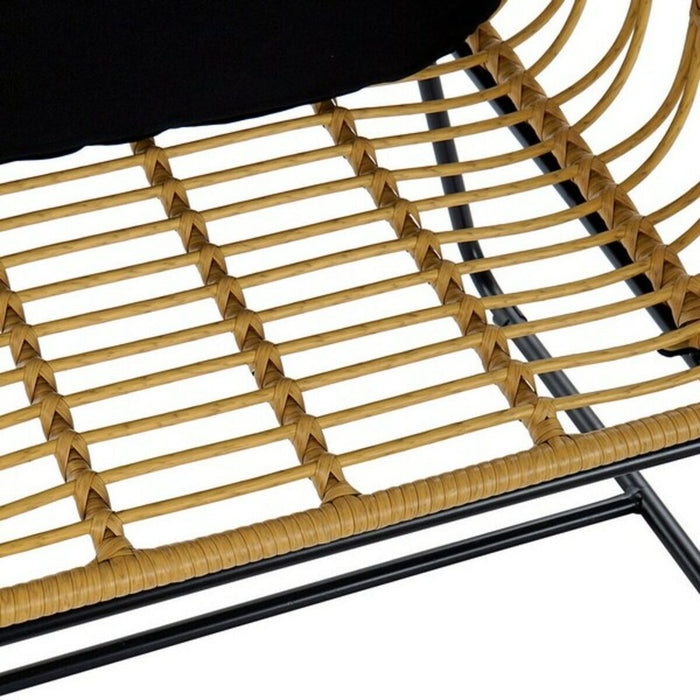 Vrtni stol DKD Home Decor Metal Spanskrør (76 x 58 x 80 cm)
