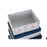 Sæt med æsker, som kan stables DKD Home Decor Marine Hvid Marineblå Pap (43,5 x 33,5 x 15,5 cm)