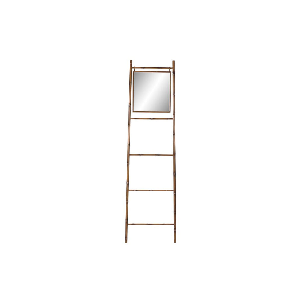 Fritstående håndklædestativ DKD Home Decor Spejl Metal Sennep (55 x 3 x 190 cm)