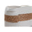 Kurvesæt DKD Home Decor Bomuld Hvid Naturlig fiber (30 x 30 x 26 cm)