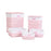 Set med kurve DKD Home Decor Pink Polyester Børns flet (44 x 34 x 56 cm)